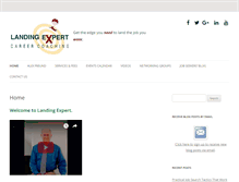 Tablet Screenshot of landingexpert.com